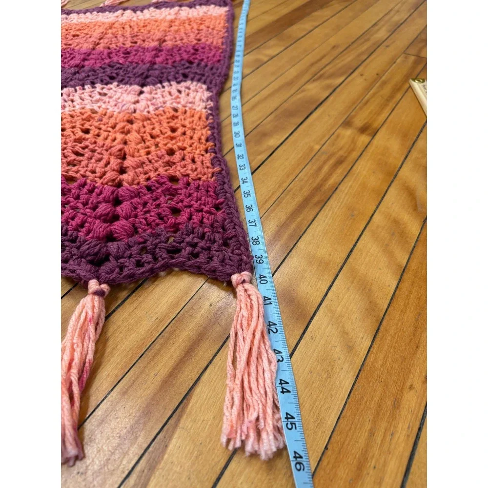 Crochet Granny‎ Blanket Scarf Shawl